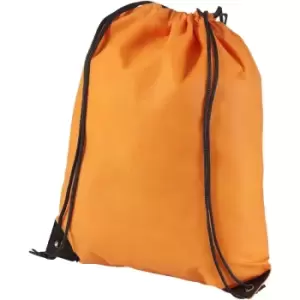 Bullet Evergreen Non Woven Premium Rucksack (34 x 42cm) (Orange) - Orange