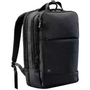 Stormtech Adults Unisex Yaletown Commuter Backpack (One Size) (Black)