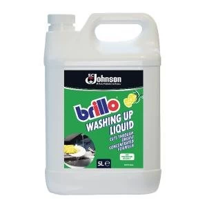 Brillo Concentrated Washing Up Liquid 5 Litre BWU5LTR