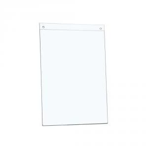 Office Sign Holder Wall Display Portrait A4 Clear 938551