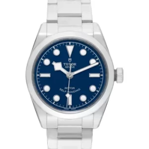 Heritage Black Bay Stainless Steel Automatic Blue Dial Mens Watch