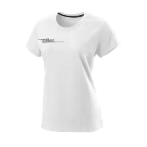 Wilson Team Tech T Shirt Womens - White