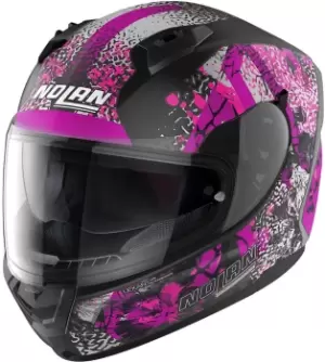 Nolan N60-6 Eufor Helmet, black-pink, Size XS, black-pink, Size XS