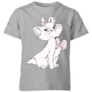 Disney Aristocats Marie Kids T-Shirt - Grey - 7-8 Years