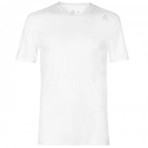 Reebok Boys Workout Ready Speedwick T-Shirt - White