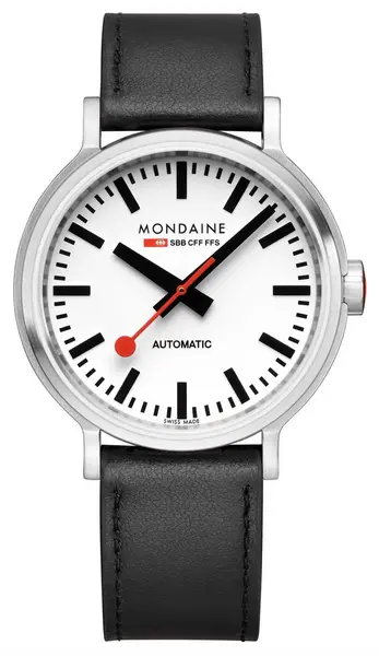Mondaine MST.4161B.LBV SBB Original Auto (41mm) White Dial Watch