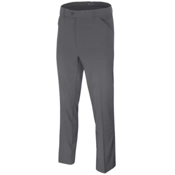 ISLAND GREEN TAPERED STRETCH TROUSER - CHARCOAL - W32 / LONG