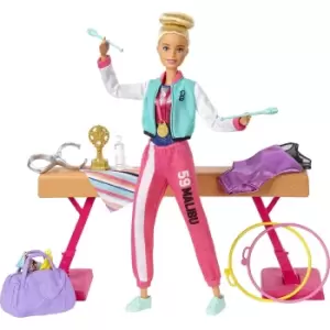 Barbie Sport Gymnastics Doll and Playset - wilko