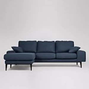 Swoon Tulum Smart Wool Corner Sofa - Left Hand Side - Corner Sofa - Indigo