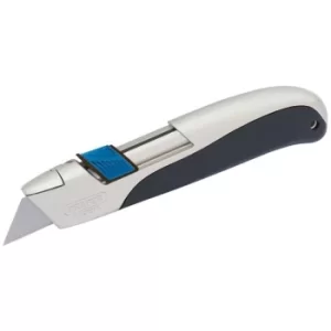 Draper Soft Grip Trimming Knife with &apos;Safe Blade Retractor&apos; Feature