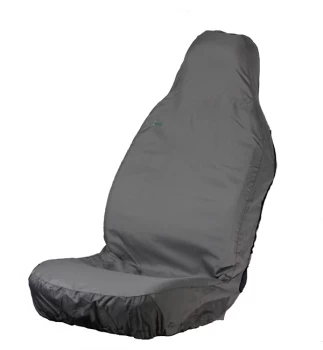 Car Seat Cover Stretch - Front Single - Grey TOWN & COUNTRY 3DSFGRY