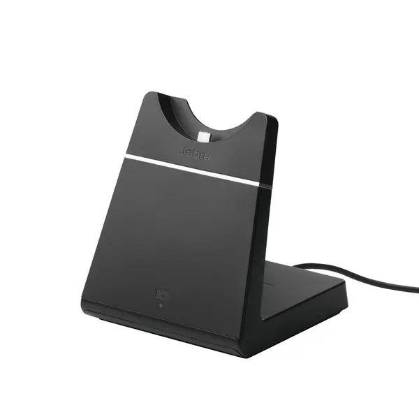 Jabra Jabra Evolve 65 Charging Stand. Charger type: Indoor Power source type: AC Charger compatibility: Headset. Product colour: Black 14207-39