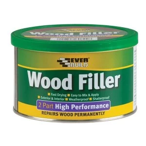 Everbuild 2-Part High-Performance Wood Filler Medium Stainable 1.4kg