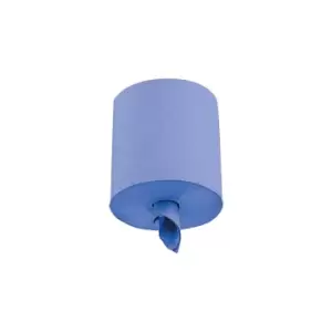 SCF360-2B Blue Centrefeed 2-Ply Roll 19.5cm x 144m (6)