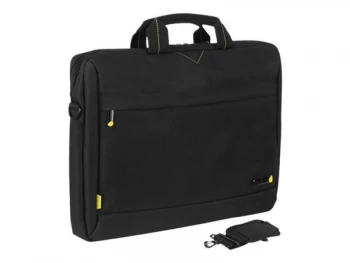 Tech Air 1202 Toploading Modern Classic Laptop Bag for 15 - 15.6-Inch Laptops Black