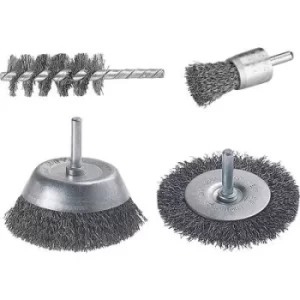 Wolfcraft Wire Brushes Set 2133000
