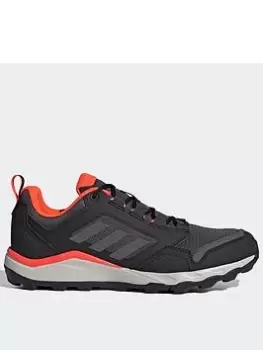 adidas Tracerocker 2 Trail Running Shoes, Black, Size 7.5, Women