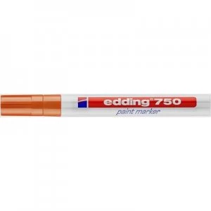 Edding 4-750006 750 Paint marker Paint marker Orange 2 mm, 4mm /pack