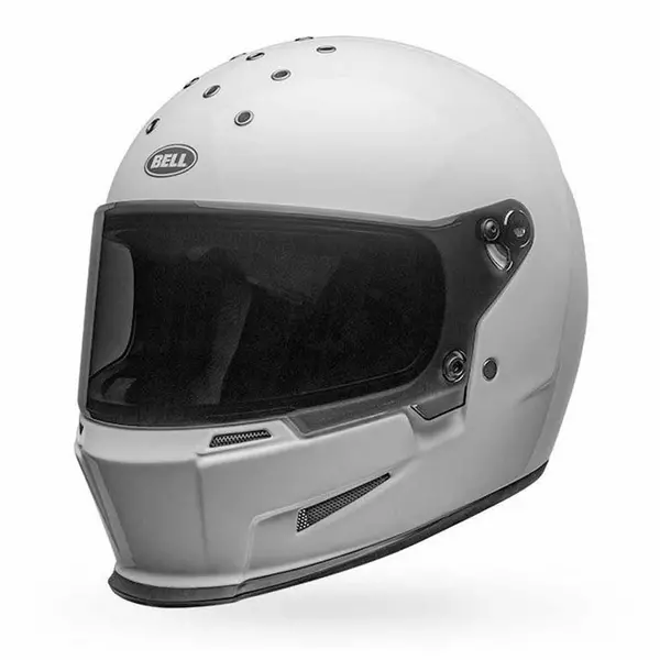 Bell Eliminator White Full Face Helmet Size L