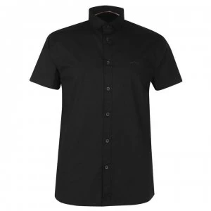 883 Police Prime Short Sleeve Shirt - Black