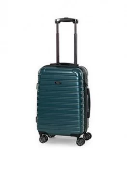 Rock Luggage Chicago Carry-On 8-Wheel Suitcase - Green