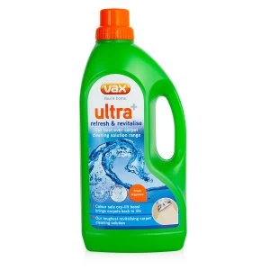 Vax Ultra+ Refresh & Revitalise Carpet Cleaning Solution 1.5L