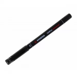 STABILO OHP Pen Fineliner Fine Permanent, Black