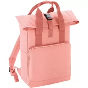 BagBase Twin Handle Roll-Top Backpack (One Size) (Blush Pink) - Blush Pink