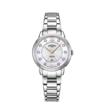 Rotary LB05425-07-D Womens Cambridge Diamond Wristwatch Colour - Silver