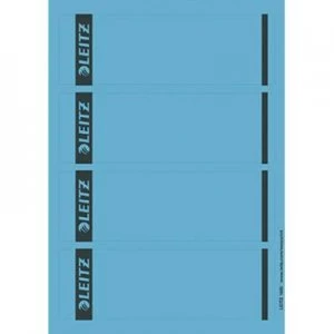 Leitz Lever arch file labels 16852035 61.5 x 192mm Paper Blue Permanent 100 pcs