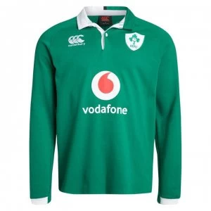 Canterbury Ireland Home Long Sleeve Classic Shirt 2019 2020 - Green