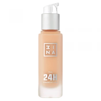 3INA Makeup The 24H Foundation 30ml (Various Shades) - 627 Light Peach