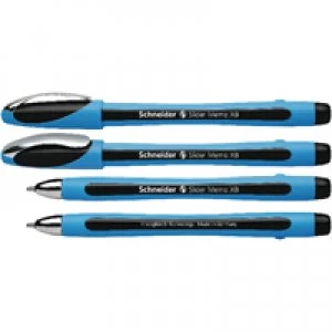 Schneider Slider XB Black Memo Ballpoint Pen Pack of 10 150201