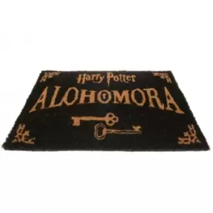 Harry Potter Alohomora Doormat (One Size) (Black)