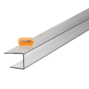 Snapa 10mm Clear Polycarbonate C Section 3m