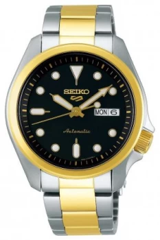 Seiko Mens 5 Sports Automatic Two Tone SRPE60K1 Watch