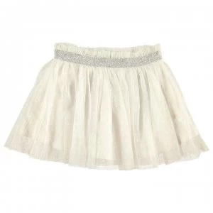Benetton Junior Girls Tulle Skirt - White