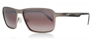 Maui Jim Glass Beach Sunglasses Brushed Sand Brushed Sand Polariserade 57mm