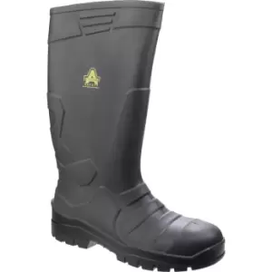 Amblers Safety As1005 Full Safety Wellington Green Size 6