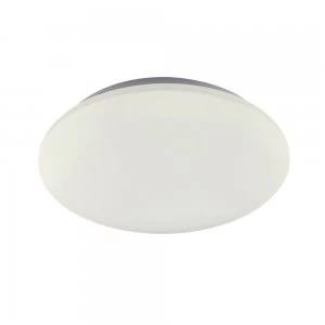 Flush Ceiling Light 38cm Round 36W LED 3000K, 2350lm, White
