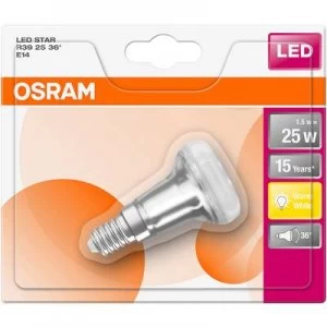 OSRAM LED (monochrome) EEC A++ (A++ - E) E14 Mushroom 2 W Warm white (Ø x L) 39.0 mm x 67.0 mm