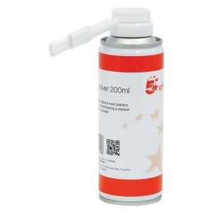 5 Star Office200ml Label Remover