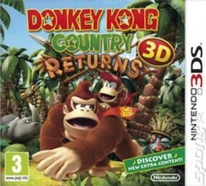 Donkey Kong Country Returns Nintendo 3DS Game