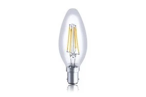 10 PACK - LED Candle Omni Filament Bulb B15 3.5W 2700K (Warm) 330lm Dimmable, GU10