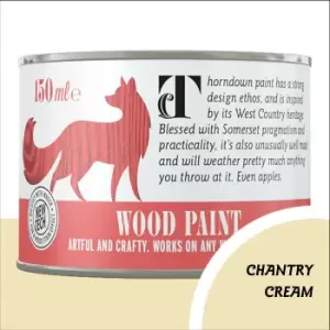 Thorndown Chantry Cream Wood Paint 150ml