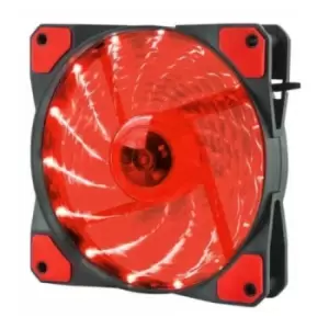 Jedel 12cm Red LED Case Fan Fluid Dynamic 1200 RPM