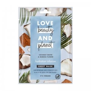 Love Beauty And Planet Hydration Infusion Sheet Mask
