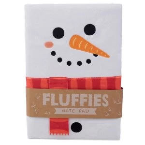 Christmas Snowman Fluffies Notepad/Notebook