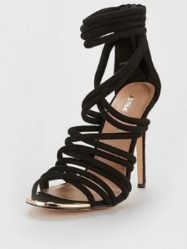Public Desire Tulisa Heeled Sandals - Black
