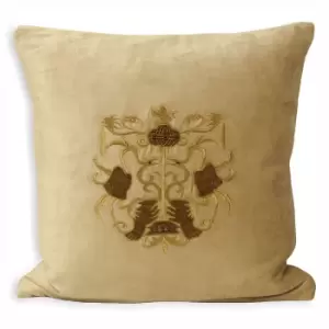 Riva Home Castle Bolsover Cushion Cover (45x45cm) (Taupe)